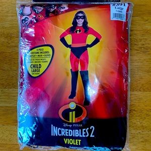 Child size Large Violet Incredibles Costume